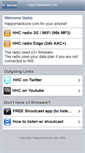 Mobile Screenshot of happyhardcore.com