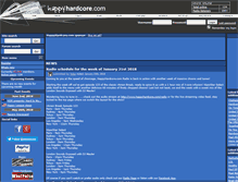 Tablet Screenshot of happyhardcore.com